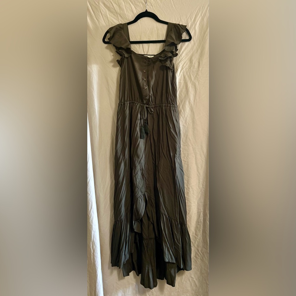 Olive Green Maxi Dress